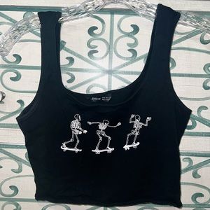 Skater Crop Top